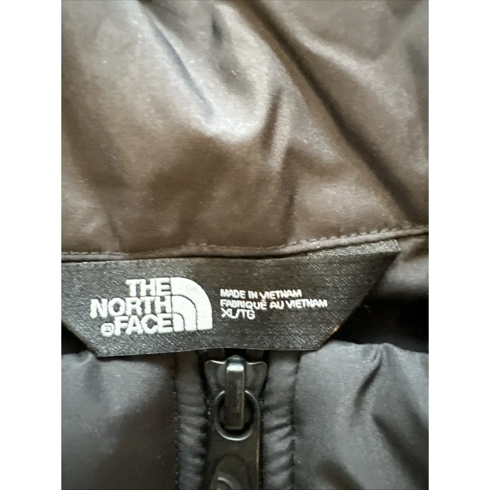 The North Face Vest Mens Black‎ Sz XL(T) Sleeveless Nylon Puffer Charles Outdoor
